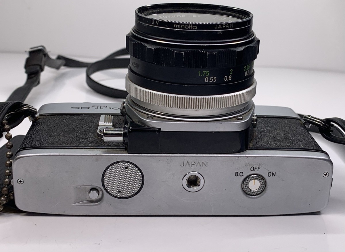 Minolta SRT 101 35mm Film Camera With 55mm f1.7 Lens | eBay