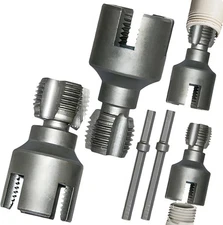 Integrated Internal&External Pipe Threading Tool, Dual-Function Pipe Thread Tool