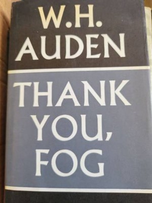 W.H. Auden Thank You, Fog Lyrikbuch Gedichte Englisch Hardcover