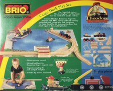 Brio Wooden Train Cargo Dock Play Set 32750 Complete Includes Extra Boats