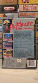 Nintendo NES Nightmare On Elm Street CIB 💯 AUTHENTIC 😎