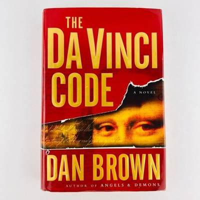 DaVinci Code Dan Brown Hardcover Early 4th Printing Edition with ERRORS Da Vinci
