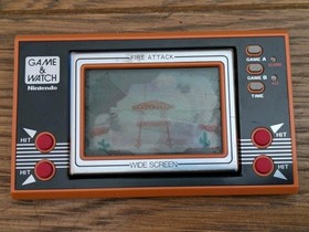 NINTENDO GAME AND & WATCH Fire Attack 1982 JAPAN