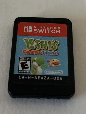 Yoshi's Crafted World - Nintendo Switch Game Cartridge Only Tested Working 