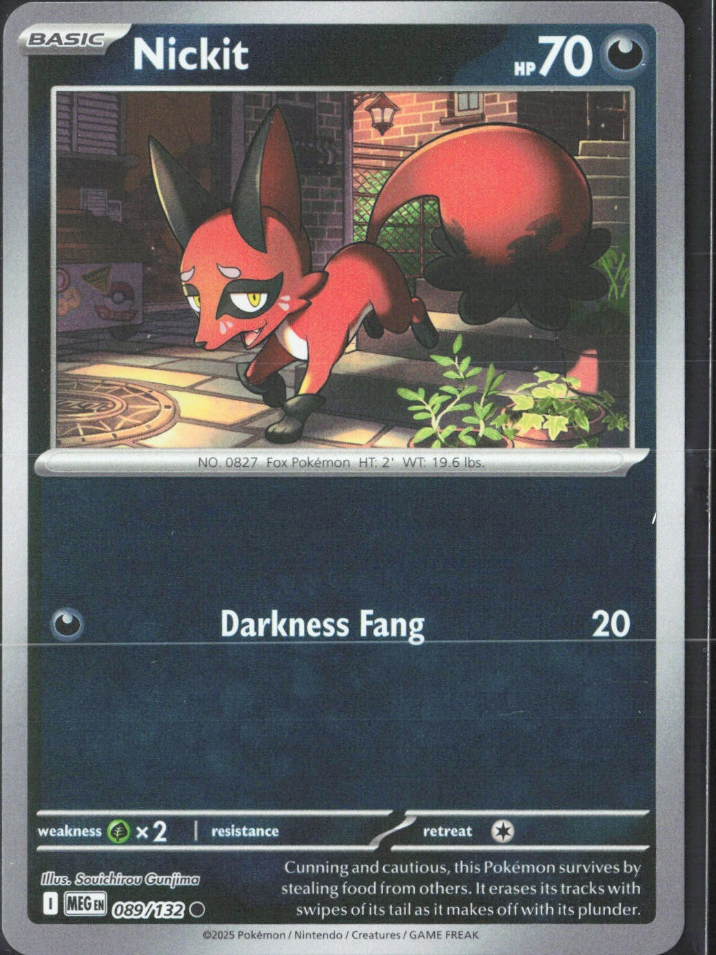 Nickit 089/132 Me01: Mega Evolution Reverse Holo