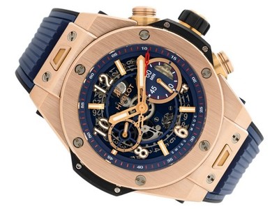 HERRENUHR HUBLOT BIG BANG KING GOLD UNICO 18K RG FULL SET 45MM 411.OX.5189.RX