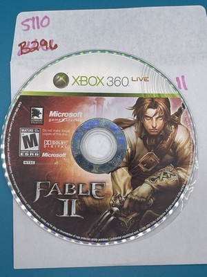 Fable II (Xbox 360) Disk Only - No Tracking #5110