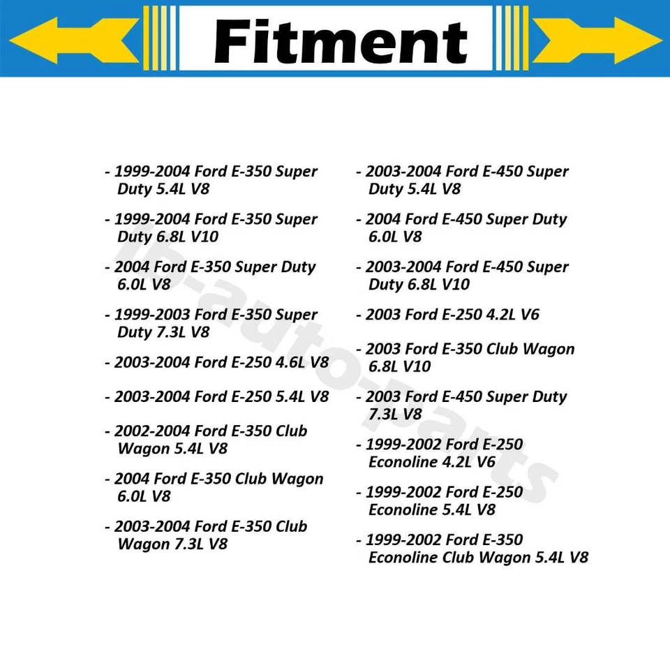Sensor de velocidade de roda SMP ABS dianteiro direito para 1999-2002 Ford E-250 Econoline 5.4L - Imagem 2 de 4