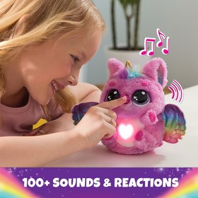 Hatchimals Alive Mystery Hatch Interactive Pufficorn with Mist, Lights & Sounds