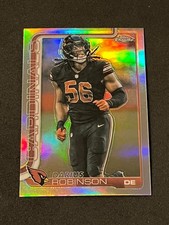 2025 Topps Chrome Football Darius Robinson Refractor #9 - Cardinals