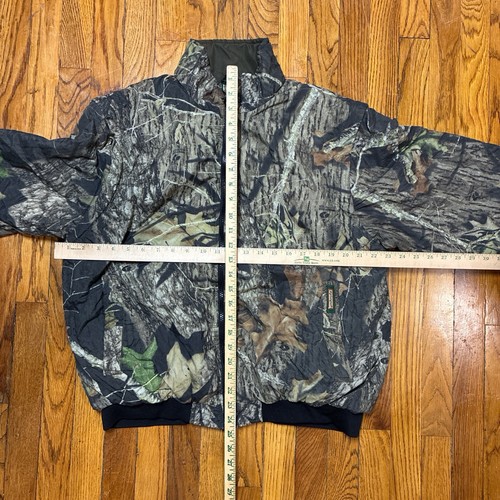 Remington 4 In 1 Reversible Mossy Oak Break Up Camo Hunting Coat Jacket Size M - Picture 2 of 6