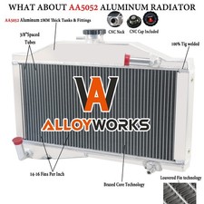 2-core Aluminum Radiator Fits 1955-1971 Morris Minor 1000 948 1098 Mt 2-core Aluminum Radiator Fits 1955-1971 Morris Minor 1000 948 1098 Mt