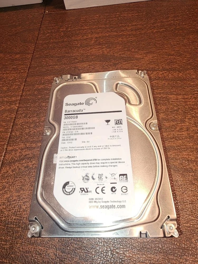 Seagate Barracuda St3000dm001 3tb for sale | eBay