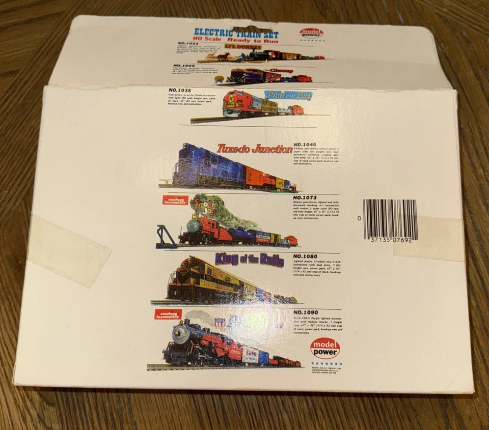 Model Power Rail King HO Scale Canadian National & Trident Gum Set 🚆 - Image 2 of 2