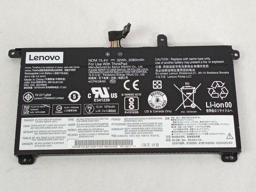 Lenovo 00UR892 2080mAh 4 Zellen Laptop Ersatzakku für THINKPAD T470, T480, T570,