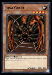Jirai Gumo MRD-089 Metal Raiders Common Unlimited Edition Yu-Gi-Oh!