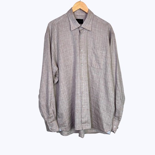 Calder Carmel 100% Linen LS Button Down Shirt Limited Edition 1/150 Large