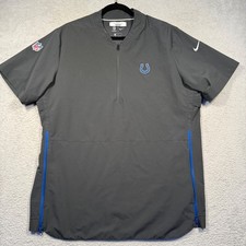 Nike Indianapolis Colts NFL Onfield Short Sleeve Coachs Shirt L Team Issue