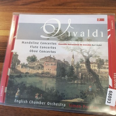 REDEL / PRESTON vivaldi mandoline/flute/oboe EX/EX (2CD, Klassik, Impogram)
