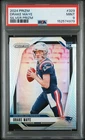 DRAKE MAYE 2024 PANINI PRIZM SILVER ROOKIE RC #329 PSA 9 MINT PATRIOTS