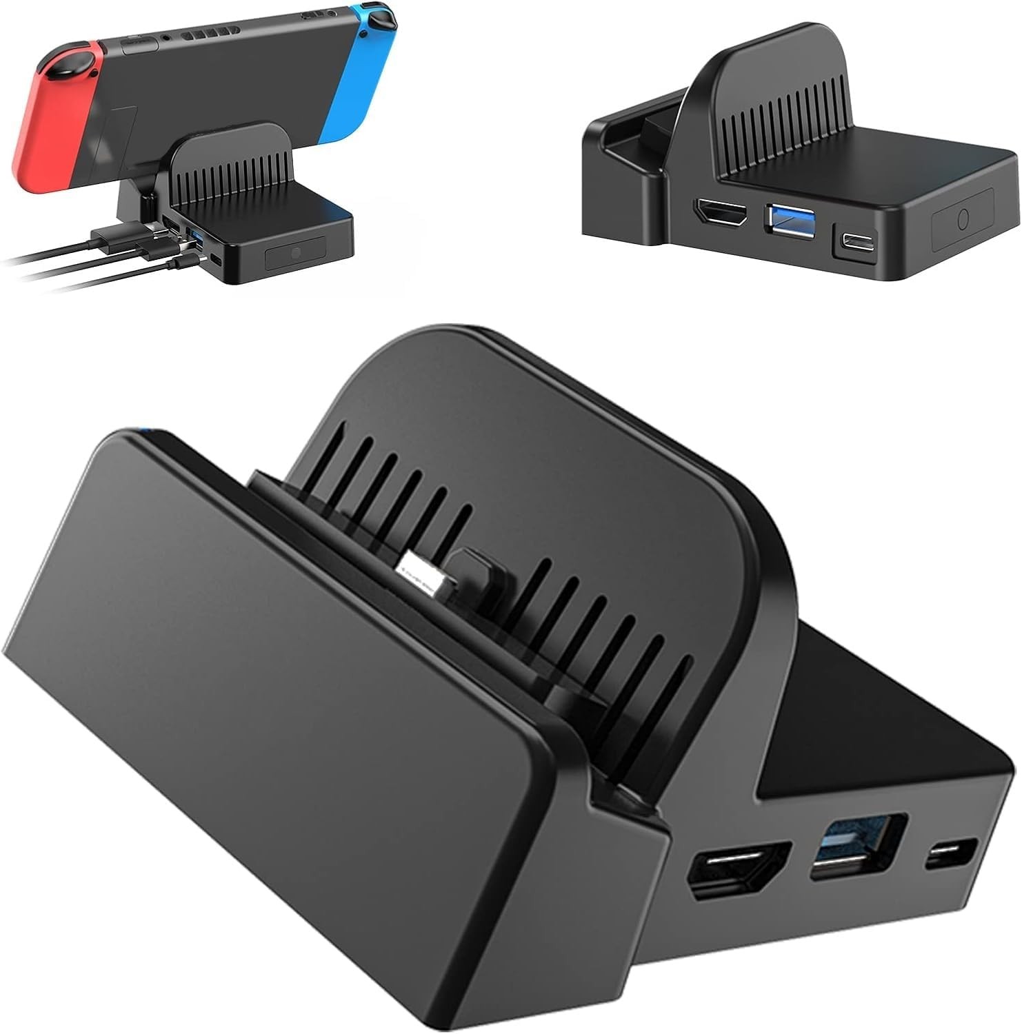 Portable Dock Station for Nintendo Switch Charging Switch TV Dock with 4K HDMI