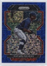 2022 Panini Prizm Tier II Blue Donut Circle 143/199 Rafael Devers #134 0s1o