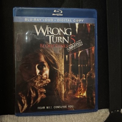 Wrong Turn 5 Blu-Ray and DVD Bloodlines 2012