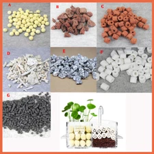 Biological Filtering Bio Rings Ball Filter Media Aquarium Fish Tanks Pond 500g