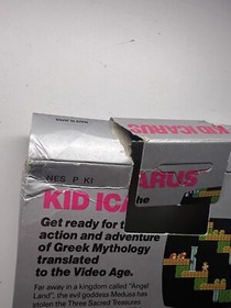 Kid Icarus (Nintendo NES 1987) 5-Screw Round Seal Hangtab CIB Complete In Box