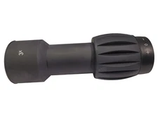Shooters Gate 3X Rubber Coated Magnifier with Ring - Black