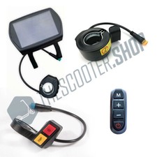 Kugoo G2 pro accelerator, throttle, on off, light switch, display, Dark knight