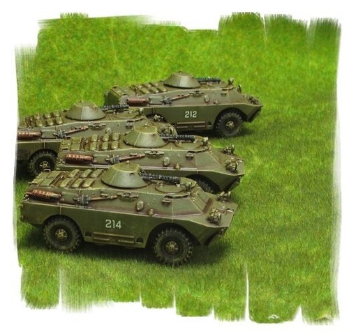 Bemalt! - BRMD 2 Platoon (4 Minis) 15mm World War III Team Yankee