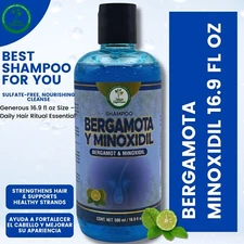 Minoxidil 5% Shampoo for Men Hair Regrowth, Reactivates Hair Follicles, 630 ml