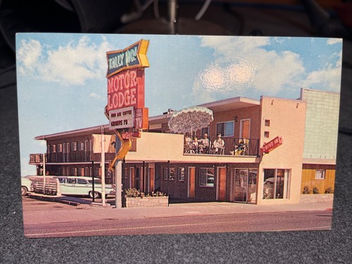 Tally Ho Motor Lodge Reno Nevada Postcard