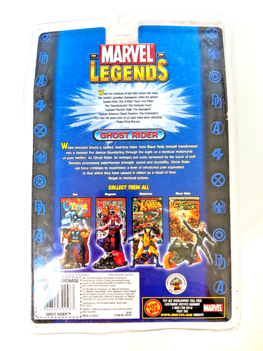 Marvel Legends 2002 Serie 3 GHOST RIDER - Foto 2 di 4