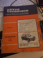 Revue technique Autobianchi A112