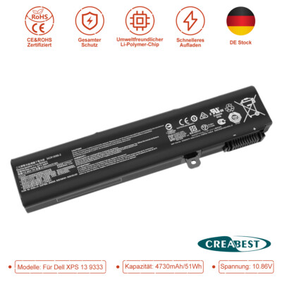 10.86V 4730mAh Akku BTY-M6H Für MSI GE62VR GE63VR GE73VR GL62M MS-16J3 GP72X 6QD