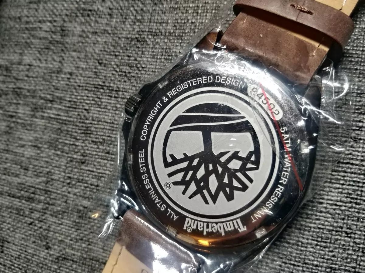 Timberland stainless 2024 steel watch