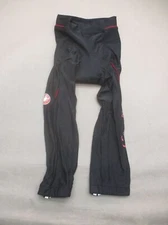 CASTELLI Size S Womens Black Stretch Inner Pad Pull On Cycling Crop Leggings 018