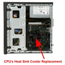 Heat Sink Cooler for HP Pavilion 510-p050st (Desktop Computer)