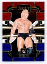 2024 Panini Select WWE #35 Sid Vicious Red and Blue