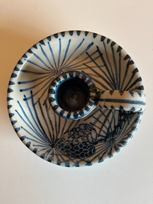 DORCHESTER POTTERY: Candlestick with Handle. Signed CAH and N. Ricci | eBay