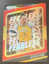 Dearica Hamby - 2024 Panini WNBA Prizm Basketball RED PRIZM Fearless #'d /99
