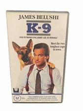 K-9 VHS Movie Tape - James Belushi Comedy Video Pal