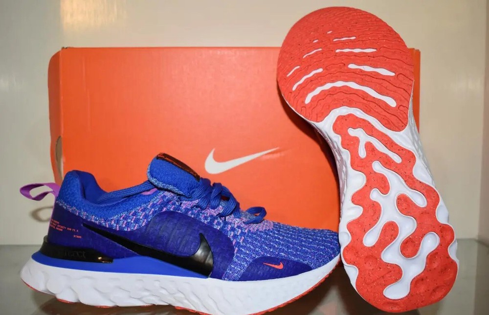 Nike Womens React Infinity 3 Running Shoes Racer Blue DZ3016 400 New