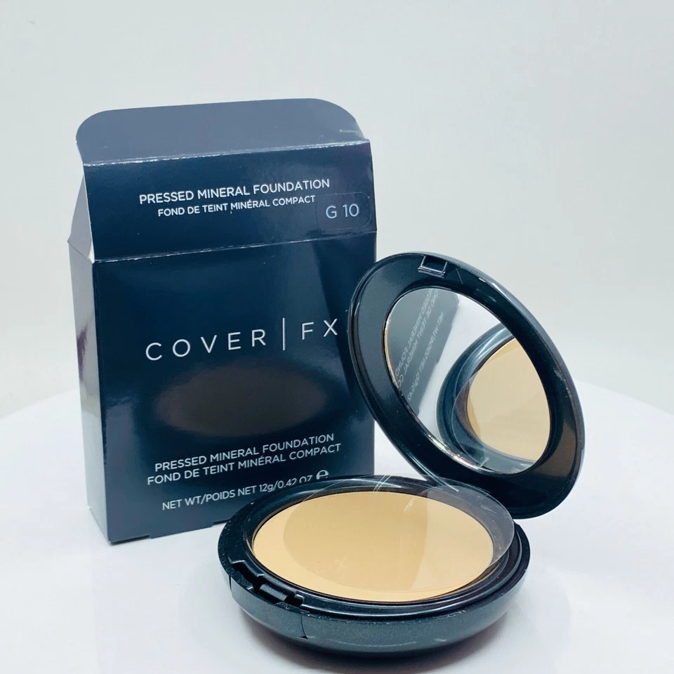 Base mineral prensada COVER FX - 0,42 OZ #G 10 - NUEVA EN CAJA Foto 2 de 4