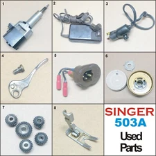 Genuine SINGER Rocketeer 503A Used Parts In Good Condition Most Fit SINGER 500A
