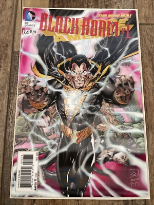 DC Comics Justice League Black Adam #1 Comic Book November 2013 3D Cover