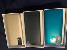 Android, dual sim, unlocked, phone, 6.5 inch , gold, green , finger print 