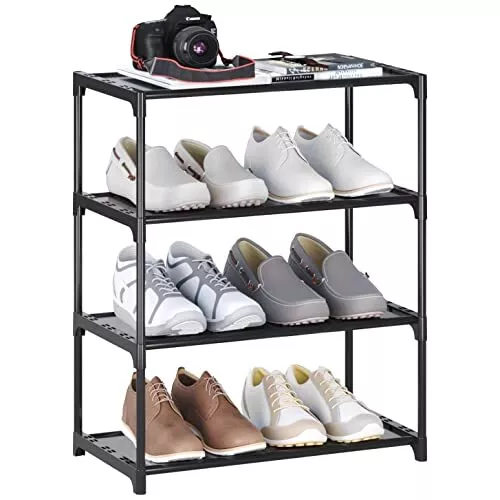 Stackable Small Shoe Rack Entryway Hallway Closet Space Saving Storage And  Organ